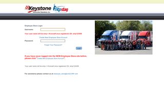 
                            9. Keystone Automotive - If you have never logged into the ...