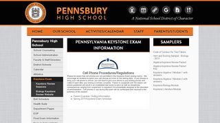 
                            6. Keystone Exam - Pennsbury School District