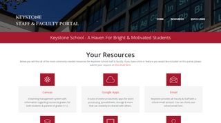 
                            6. Keystone School-Staff Portal