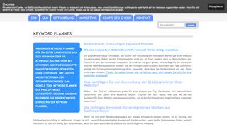 
                            7. Keyword Planner, SEO Optimizer