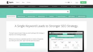 
                            3. Keyword Tools For PPC and SEO - spyfu.com