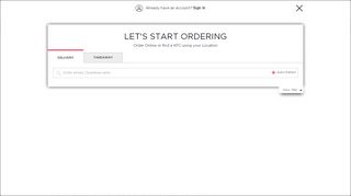 
                            3. KFC Home Delivery Locations | Order Online