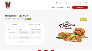 
                            5. KFC - menu, restauracje, zamówienia online