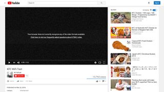 
                            4. KFC WiFi Test - YouTube