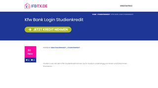 
                            5. Kfw Bank Login Studienkredit - Kredit berechnen ...