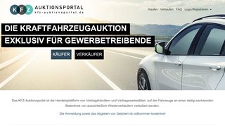 
                            3. KFZ Auktionsportal