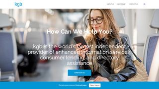 
                            9. kgb | Directory Assistance | Consumer Lending | …