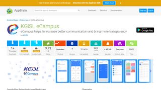 
                            3. KGiSL eCampus - Free Android app | AppBrain