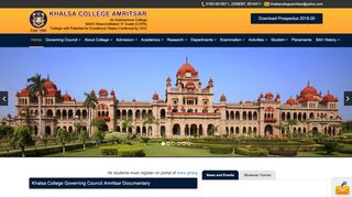 
                            2. Khalsa College Amritsar