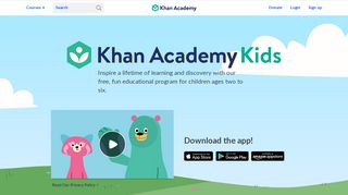 
                            10. Khan Academy Kids | Khan Academy