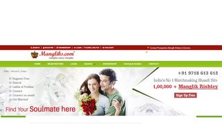 
                            6. Khandelwal Matrimonial Service In Delhi | Mangliks.com