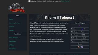 
                            8. Kharyrll Teleport - OldSchool.tools