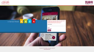 
                            3. KHDA e-Service Portal | Knowledge and Human Development ...