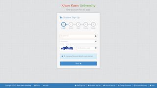 
                            2. Khon Kaen University - Student KKU Mail