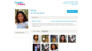 
                            9. Khris (user 1031867) - christianfilipina.com