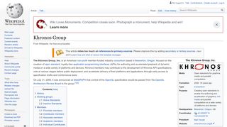 
                            7. Khronos Group - Wikipedia