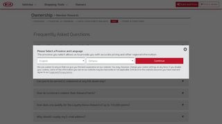 
                            3. Kia Membership Program | FAQs | Kia Canada