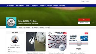 
                            3. Kiama Golf Club Pro Shop - YGP Online