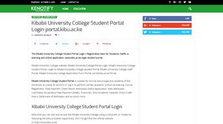 
                            5. Kibabii University College Student Portal Login portal.kibu.ac.ke ...