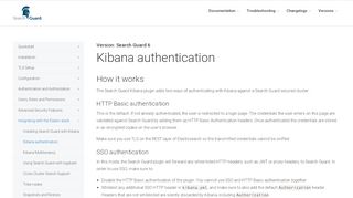 
                            8. Kibana authentication | Search Guard | Security for …