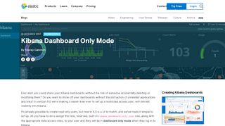 
                            6. Kibana Dashboard Only Mode | Elastic Blog