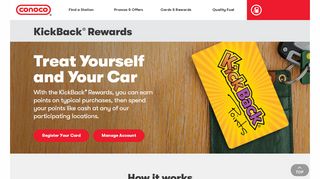 
                            8. KickBack Points Giveaways - conoco.com