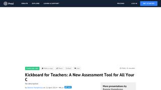 
                            4. Kickboard for Teachers: A New Assessment Tool …