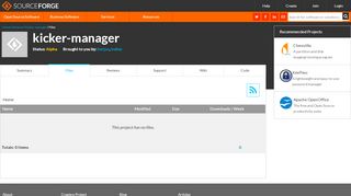 
                            9. kicker-manager - Browse Files at SourceForge.net