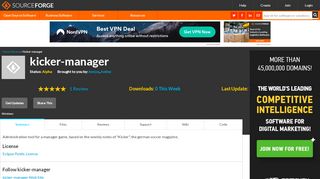 
                            3. kicker-manager download | SourceForge.net