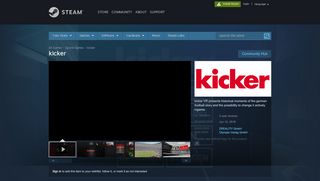 
                            3. kicker on Steam - store.steampowered.com