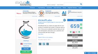 
                            9. KickoffLabs - Simple customer signup pages for new and ...