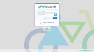 
                            1. Kickstand Login