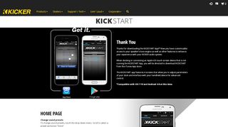 
                            1. Kickstart Speaker App | KICKER®