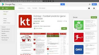 
                            9. Kicktipp - Die Tippspiel App – Apps bei Google Play