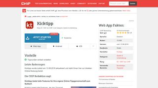 
                            9. Kicktipp - direkt online nutzen - CHIP