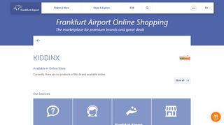 
                            6. KIDDINX - Frankfurt Airport