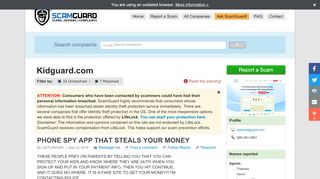 
                            6. Kidguard.com >> 31 complaints & reviews | …