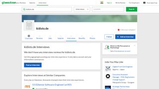 
                            4. kidisto.de Interview Questions | Glassdoor.co.in