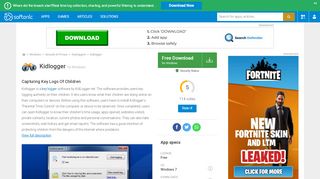
                            2. Kidlogger - Download
