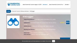 
                            7. KidLogger Parental Control Software Review - Parental ...