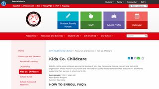 
                            6. Kids Co. Childcare - John Hay Elementary School