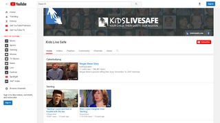 
                            6. Kids Live Safe - YouTube