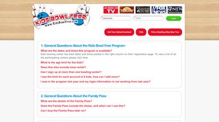 
                            9. KidsBowlFree.com: Questions