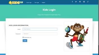 
                            10. KidsEmail - Kids Login