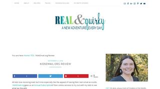 
                            9. KidsEmail.org Review - Real And Quirky