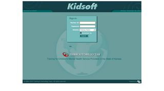 
                            8. KidSoft - Member Sign In