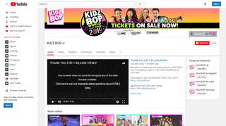 
                            2. KIDZ BOP - YouTube