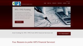 
                            9. KIFS FINANCIAL SERVICES LTD. | A Khandwala Integrated Venture