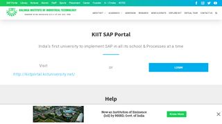 
                            6. KIIT SAP Portal - KIIT