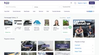 
                            7. Kijiji: Free Classifieds in Toronto (GTA). Find a job, buy a car, find a ...